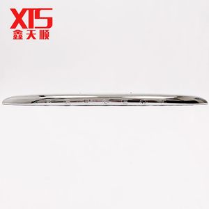 Bande décorative de plaque d'immatriculation arrière, bande chromée brillante pour Peugeot <span class=keywords><strong>206</strong></span> 207 Hatchback 8742Q5 8742F6 - Product Image 4