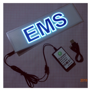 Gilet de sécurité EL, gardien des travailleurs de nuit. Un <span class=keywords><strong>phare</strong></span> mobile pour les conditions de faible luminosité. <span class=keywords><strong>La</strong></span> sécurité vous suit comme une ombre. - Product Image 2