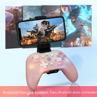 Contrôleur de console de jeu BT sans fil éblouissant RVB de haute qualité moteur de Vibration Joystick Premium pour Nintendo Switch Android IOS