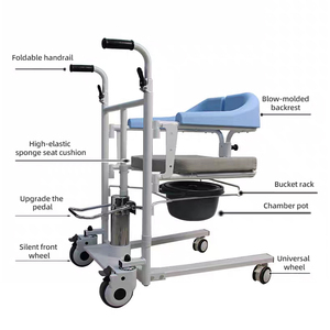 Máquina Elevadora Multifuncional para Cama, Silla Elevadora Hidráulica para el Cuidado de Ancianos, Taburete de Transferencia para Personas Mayores y Discapacitadas - Product Image 4