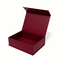 Boîte en papier rigide imprimée avec logo personnalisé Boîtes cadeaux en carton pliable recyclable avec aimant pour emballage de chaussure