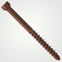 Tornillo Autoperforante Tianyu Torx Drive Trim Head de Acero Inoxidable 410 para Fijación de Cubiertas Exteriores Tek Point M4 M5 M6