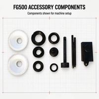 Mesin Gerinda Flywheel Kopling Magnetik Universal FG500 dengan Komponen Inti Gear 380V/220V