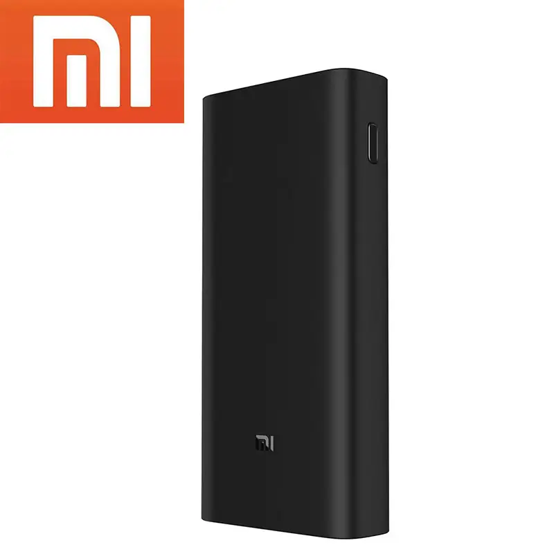 Original Xiaomi Power Bank 3 20000mAh 45W Quick Charge USB-C Mi Powerbank 20000 External Battery for Xiaomi Notebook MacBook