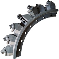Tambour de fraisage de bonne qualité Segments de tambour de fraisage séparés fins Partie droite des supports de dents BNT11-20 188120