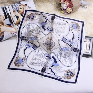 1 Piece Min Order Pure Silk Square Scarfs 53*53 Como Lenço de Cabeça Moda Cetim Bandana para Envolvimento Do Cabelo à Noite das Mulheres - Product Image 2