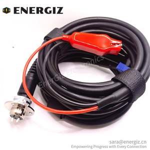 Carretes de pesca eléctricos Daiwa/ <span class=keywords><strong>Shimano</strong></span>, Cable de alimentación con conectores dobles, Material de Conductor de cobre, alimentación de batería para carrete - Product Image 3