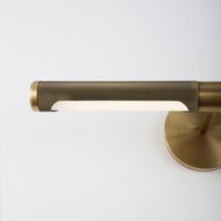 Applique murale de luxe en laiton pour miroir de salle de bain, luminaire frontal pour éclairage de tableau, applique murale LED pour tableau