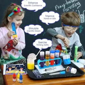2025 nouveau 70 pièces bricolage <span class=keywords><strong>Science</strong></span> expérience ensemble Puzzle cerveau enrichissant jouets éducatifs pour enfants encourage <span class=keywords><strong>l</strong></span>'exploration - Product Image 3