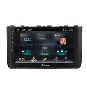 9 Inch Touchscreen Auto Stereo Dubbel Din Fm Audio Mp5 Speler 2din Android Auto Radio Voor Peugeot 407