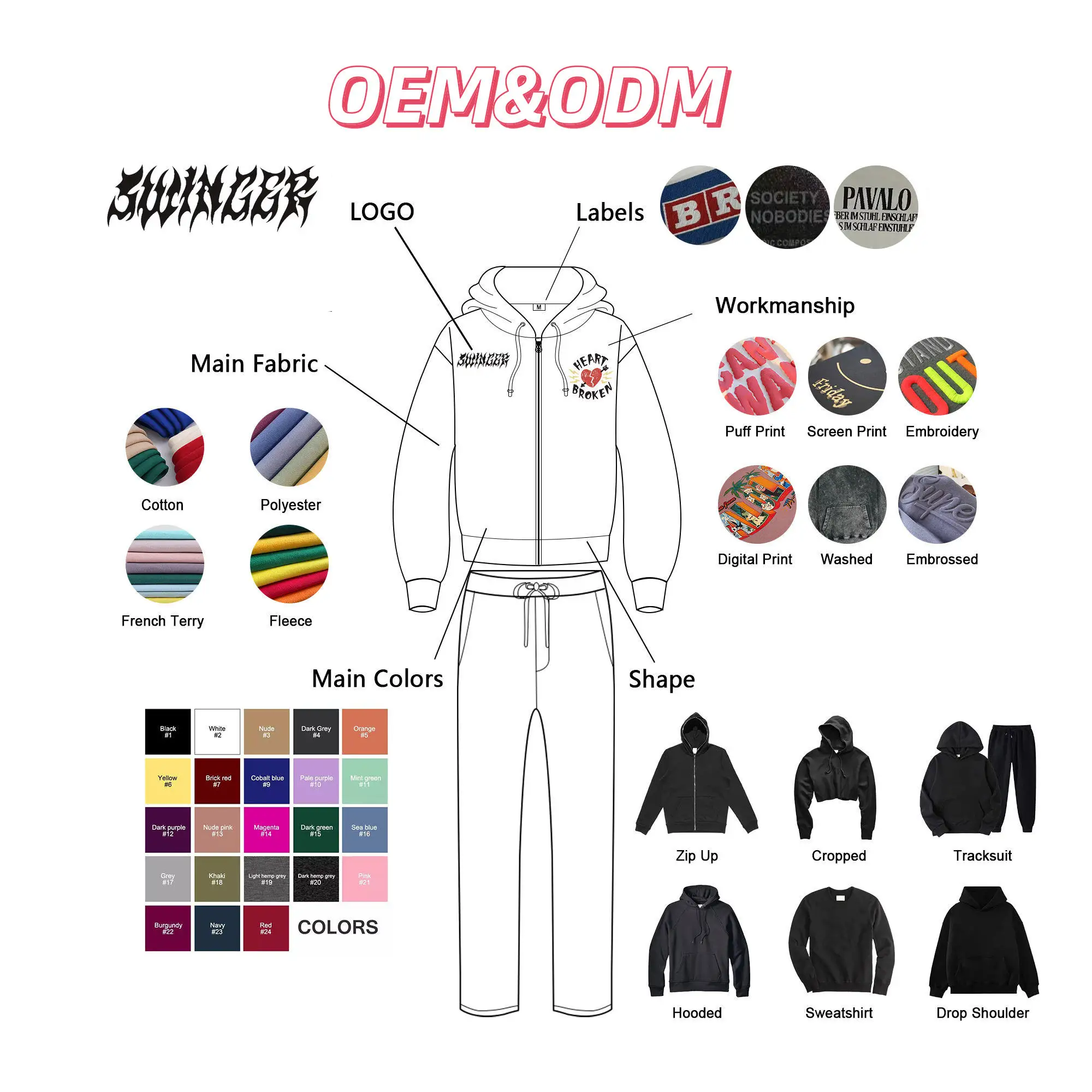 Custom High Quality Cotton Tracksuits French Terry Flared Sweatpants And Hoodie Men Set Streetwear Acid Wash Sweatsuit Set