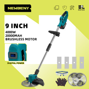 <span class=keywords><strong>Tondeuse</strong></span> à gazon <span class=keywords><strong>électrique</strong></span> Newbeny 4000w pour la coupe de l'herbe, <span class=keywords><strong>batterie</strong></span> Li-ion 20000mah, <span class=keywords><strong>tondeuse</strong></span> sans fil, outil de jardin pour <span class=keywords><strong>batterie</strong></span> <span class=keywords><strong>Makita</strong></span> 18v - Product Image 2