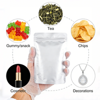Impression personnalisée de votre logo, sachets refermables anti-odeur de haute qualité pour emballage de conserves, chewing-gum 3.5g 7g 1oz 1lb