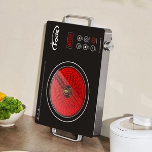 Cocina eléctrica de vidrio cerámico de 3500W, inducción <span class=keywords><strong>infrarroja</strong></span> roja con <span class=keywords><strong>estufa</strong></span> halógena para uso doméstico - Product Image 3