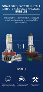 <span class=keywords><strong>Ampoule</strong></span> de phare LED A80 de qualité supérieure et à bas prix, <span class=keywords><strong>H7</strong></span> Canbus 30W 3600LM <span class=keywords><strong>H7</strong></span> 9005 H11 6000k, remplacement des ampoules halogènes pour voiture - Product Image 4