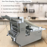 Machine automatique certifiée CE en acier inoxydable pour la fabrication de pain pita grec, kuboo et shawarma, 110V/220V