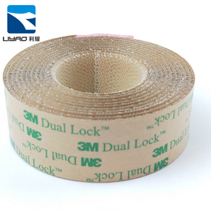 morir corte Venta caliente de alta pegajosa clara recerrable sujetador adhesivo <span class=keywords><strong>3</strong></span> m de doble gancho cerradura y bucle de cinta - Product Image 5