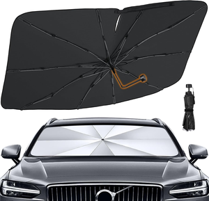 55" X 31" Car Windshield <b>Shade</b> Umbrella, Foldable Car Front <b>Window</b> Shield for Sedans SUVs & Trucks - Product Image 1