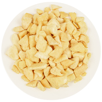 Morceaux de mangue lyophilisés naturels en vrac, sans sucre, pour garniture de yaourt, céréales, bubble tea