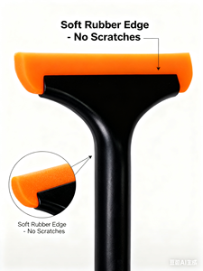 KUNAISI Strumento per la Pulizia Auto in Plastica+Gomma, Tergivetro per PPF e Detailing 19x15cm 90g - Product Image 6