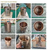Pièces de rechange pour concasseur à cône de précision OEM : Douille excentrique en bronze (externe et interne) en stock