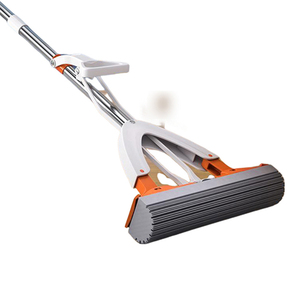 Giá tốt nhất tầng làm sạch xô Kit và con lăn đầu miếng bọt biển nước bóp phẳng tầng Cleaner lau làm sạch lau - Product Image 3