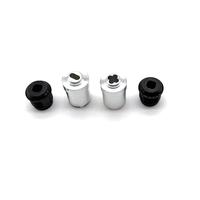 Composants de boîtier d'alimentation, anodisation, couleur personnalisée et sablage, usinage CNC, tournage, pièces en alliage d'aluminium 2A12