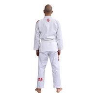 Seragam BJJ Unisex Grosir untuk Brazilian Jiu Jitsu, Pakaian Latihan Bela Diri yang Tahan Lama, OEM/ODM