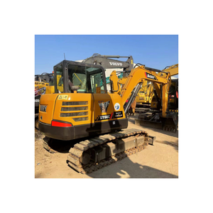 Excavadora sobre orugas SANY SY60C Pro de 6 toneladas, excavadora de marca famosa china usada con bomba de engranajes de caja de cambios de motor central en buenas condiciones - Product Image 1