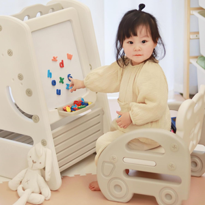 Papan gambar plastik untuk anak, alat menggambar dalam ruangan, alat plastik untuk bayi - Product Image 3