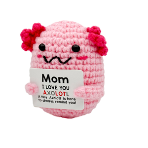 Tích cực Crochet <span class=keywords><strong>axolotl</strong></span> handmade dệt kim sang trọng may & dệt đồ chơi Back-to-School quà tặng cho trẻ em & thanh thiếu niên hỗ trợ tình cảm - Product Image 2
