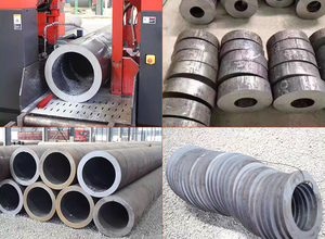 ท่อเหล็กไร้รอยต่อขนาด 2"-36" ตามมาตรฐาน ASTM A335 A335M P5 P9 สำหรับงานเชื่อม - Product Image 4