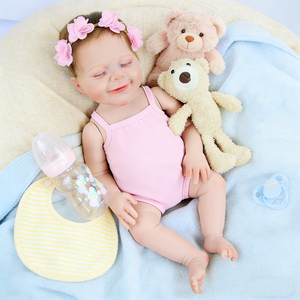 Poupées Reborn Kindure de 18 pouces, corps souple, grandes poupées pour filles, peau peinte en 3D, poupées Reborn réalistes comme des bébés, jouets - Product Image 2