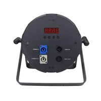 Projecteur PAR 4x50W 2700K Blanc Chaud Doux 200W Boîtier Aluminium+Plastique DMX512 Angle:25 °   45 °