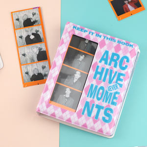 Soporte para sesión fotográfica Kpop, libro de fotos de PVC, 4 sesiones de grabación continua, 64 ranuras - Product Image 6