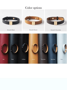 Personaliaed bracciale in pelle di san valentino regalo di giorno per lui - Product Image 2