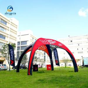 خيمة مظلة ترويجية قابلة للنفخ محكمة الغلق بطباعة شعار مجاني - Product Image 5