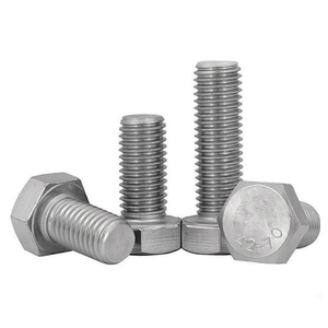 HSL SS304 dài mỏng Hex đầu Bolt Nut 1.4552/14301/1.4317 thép không gỉ 724l M54 Hex bu lông A2-70 M12/M10x1.25 bu lông - Product Image 4