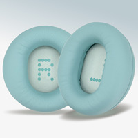 Coussinets d'oreille en cuir en gros, doux, confortables, faciles à installer, pour casques supra-auriculaires CMF