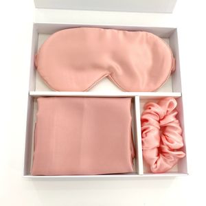 ชุดผ้าไหมสั่งทำขายดี ผ้าไหมมัลเบอร์รี่แท้ 100% ผ้าปิดตา+ยางมัด<span class=keywords><strong>ผม</strong></span>+ปลอกหมอนผ้าไหม - Product Image 1