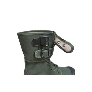 Cheap Durable Light Weight Breathable <strong>Green</strong> <strong>Canvas</strong> Vulcanize Sneaker Boots for Men Summer Spring Autumn Working <strong>Shoes</strong> - Product Image 3