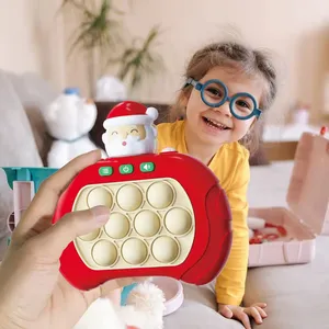 Рождественские детские игрушки с памятью на Хэллоуин, 2023 консоль, светятся электронные игрушки для детей, новая мини-скоростная быстрая игра