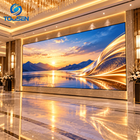 Écran LED COB personnalisé TOOSEN P1.25 P1.667 P1.9, 16:9 4K UHD, mur vidéo à pas fin sans soudure pour magasin de détail de luxe, Pro AV