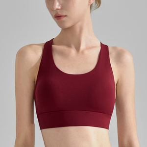 Reggiseno da donna leggero e traspirante da corsa a compressione reggiseno sportivo ad alto impatto con spalline regolabili taglia 3XL per uso in palestra - Product Image 2