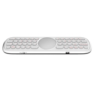 Télécommande universelle sans fil 2,4 G avec fonction vocale, mini-clavier Q40, pavé tactile et batterie rechargeable pour décodeur