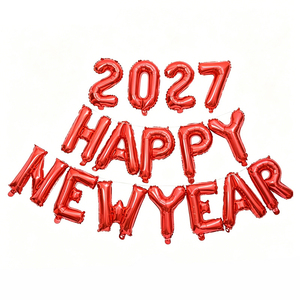 Palloncini per Capodanno 2027, 16 Pollici, Striscione con Lettere in Mylar, Decorazioni per Festa di Capodanno 2027 e Anniversari - Product Image 2