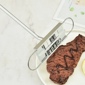<span class=keywords><strong>Barbecue</strong></span> de cuisine personnalisé, ustensile de cuisine, gril marquage monnaie, viande, Grill, pièces - Product Image 4