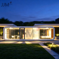 Rumah Kabin Apel JJM 20ft 40ft Modern Populer untuk Luar Ruangan, Rumah Prefab Mini, Rumah Kerja Mobile, Pod Kantor, Rumah Kontainer