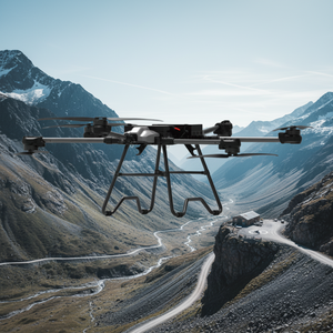 Heavy-lift Industrial Drone Dual Camera Quad Brushless Motor 100kg Cargo Transport for Mountainous Terrain Logistics Delivery - Product Image 2