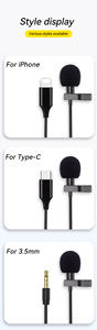 Bán Sỉ Micro Lavalier Xách Tay Micro Kẹp Có Dây 3.5Mm Cho Điện Thoại Di Động Và Máy Tính Xách Tay Micro Mini - Product Image 5